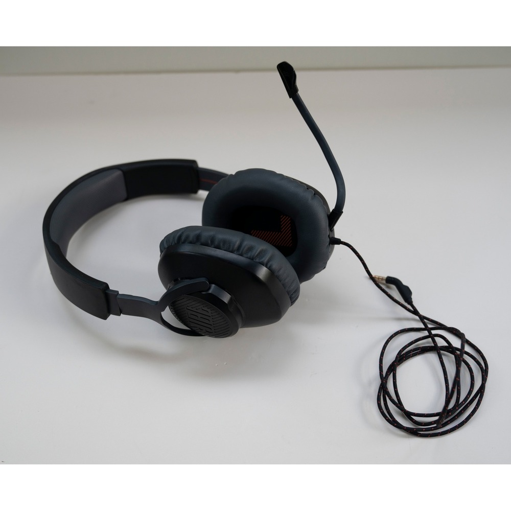 JBL Quantum 100 Gaming Headset Unisex OS Black Wired Boom Mic